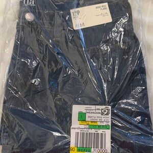 a.n.a 12P Dark Indigo High-Rise Flare Jeans NIP